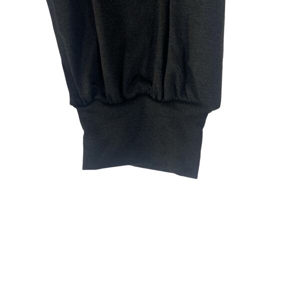 Womens black v neck long sleeve casual shirt size Large - Picture 2 of 5